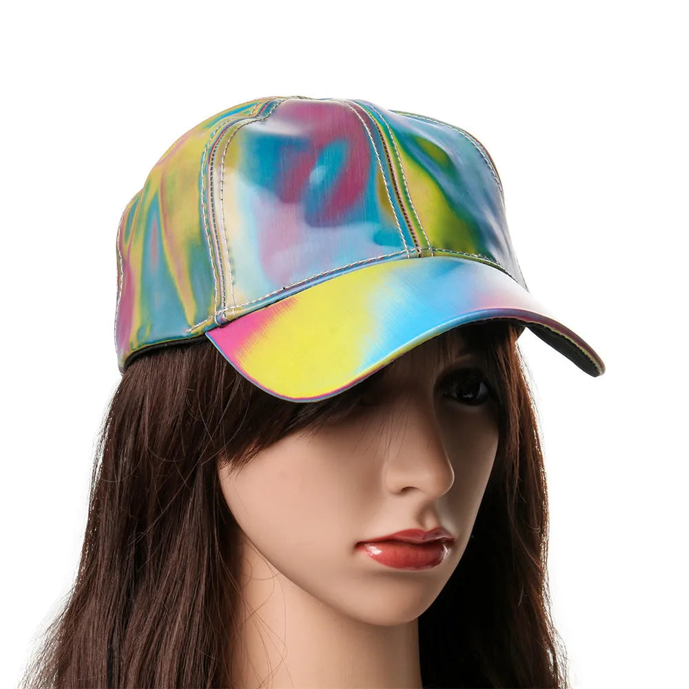 STREETFASH∞N Rainbow Color Snapback Caps