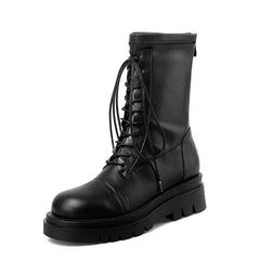 STREETFASH∞N Ladies Mid Calf Boots