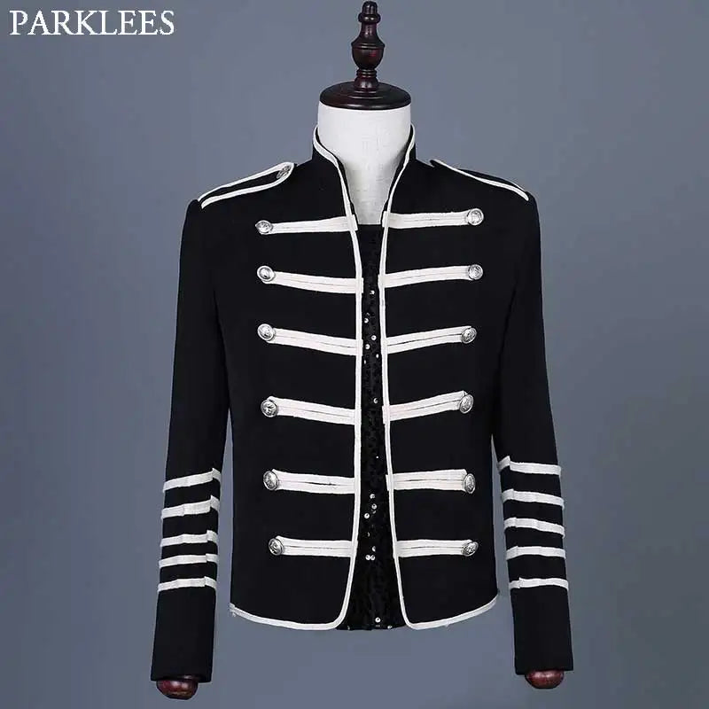 STREETFASH∞N Men's Steampunk Parade Jacket