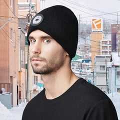 STREETFASH∞N Unisex 5 LED Beanie Hat