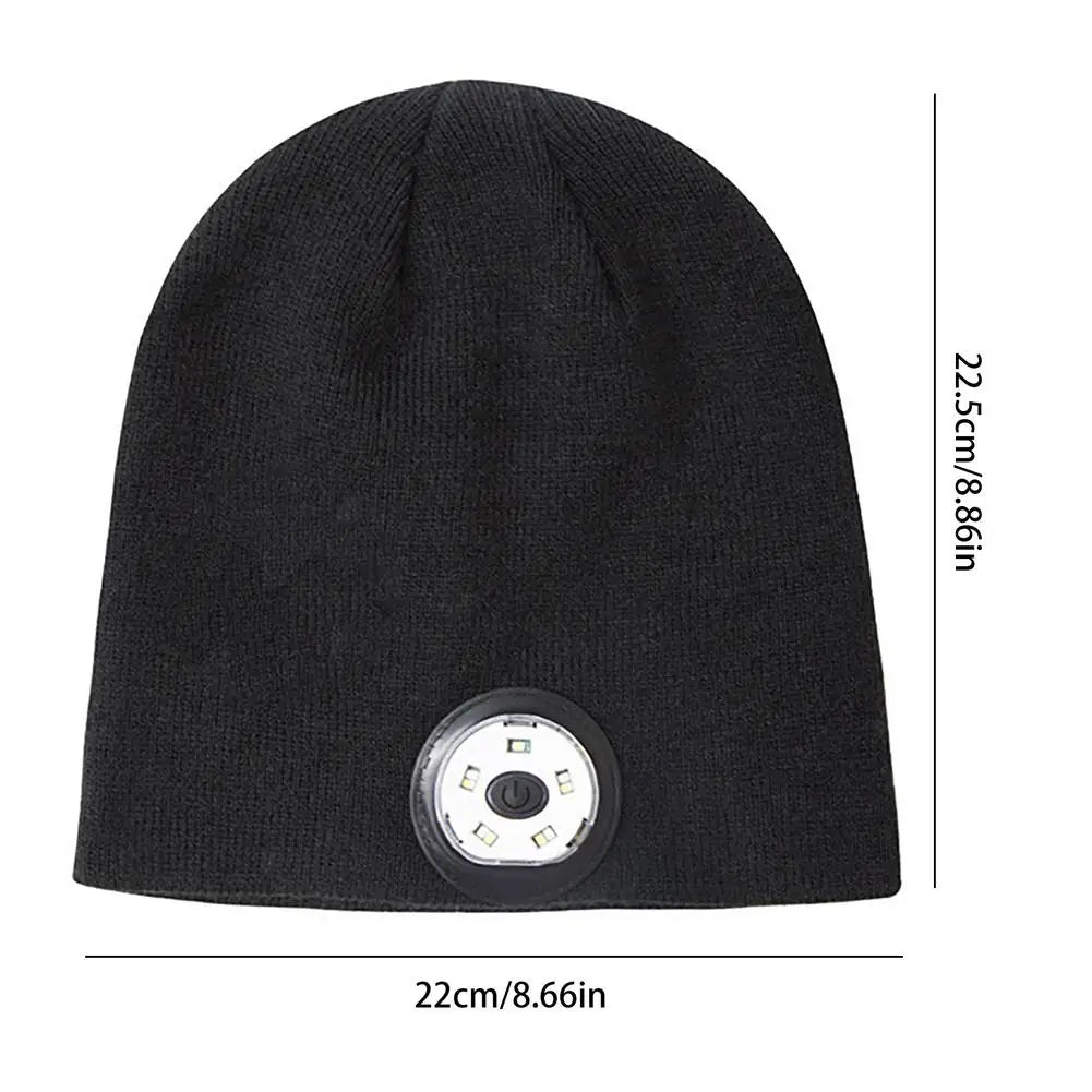 STREETFASH∞N Unisex 5 LED Beanie Hat