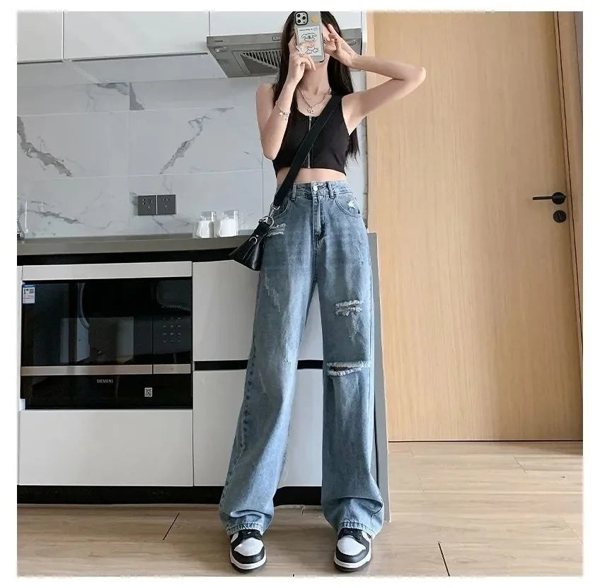 STREETFASH∞N High Waist Women Jean Pant