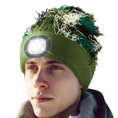 STREETFASH∞N Rechargeable Headlamp Knitted Hat