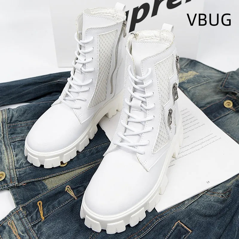 STREETFASH∞N High Top Outdoor Trendy Boots