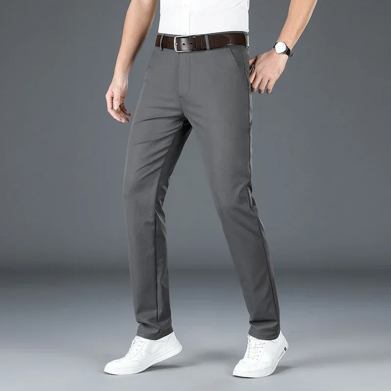 STREETFASH∞N 2024 Business Men Slim Flit Pant