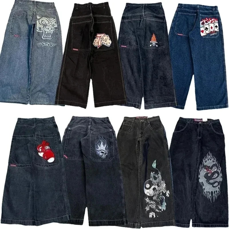 STREETFASH∞N High Quality Men Baggy Jean