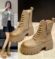 STREETFASH∞N Women Winter Boot High Heel