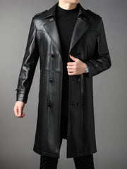 STREETFASH∞N Leather Coat with Belt