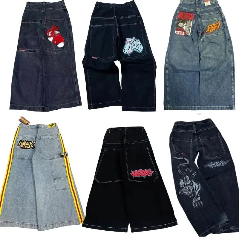 STREETFASH∞N High Quality Men Baggy Jean