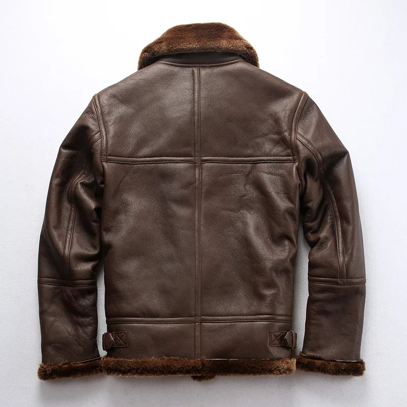 STREETFASH∞N Sheep Leather Fur Coat