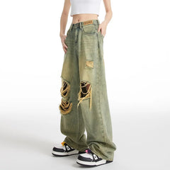 STREETFASH∞N Baggy Jean For Women