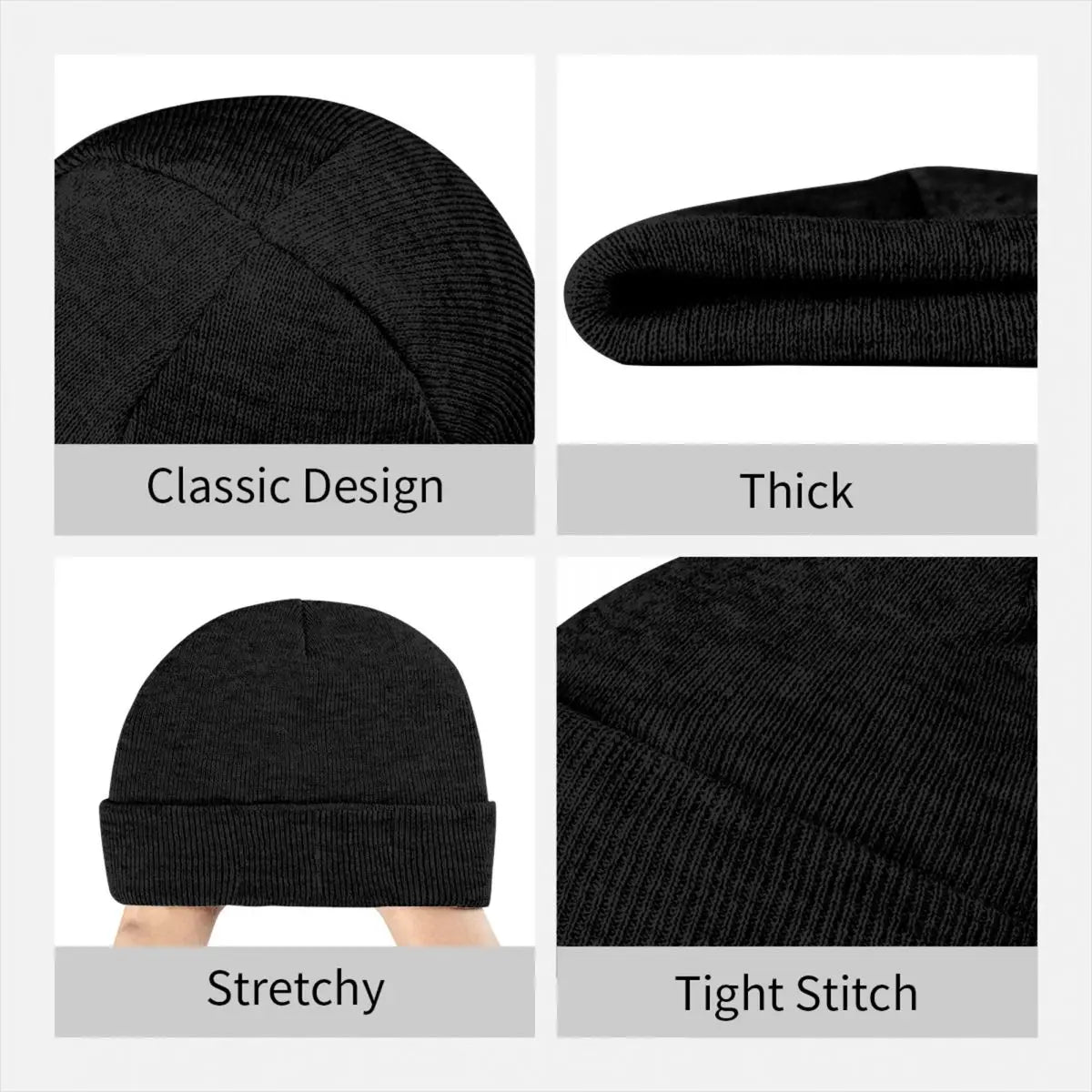 STREETFASH∞N Warm Knitted Skull Caps