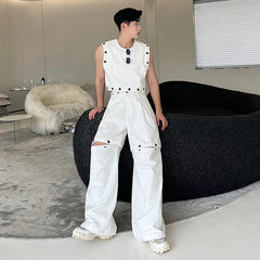 STREETFASH∞N Men's Two Piece Sleeveless Top