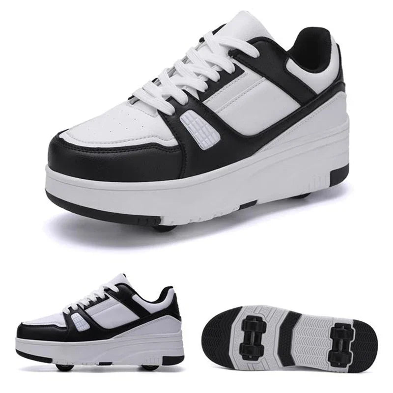 STREETFASH∞N 4 Wheels Roller Skate Sneaker