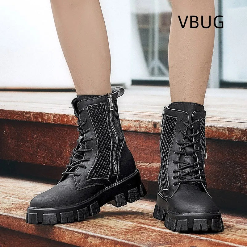 STREETFASH∞N High Top Outdoor Trendy Boots