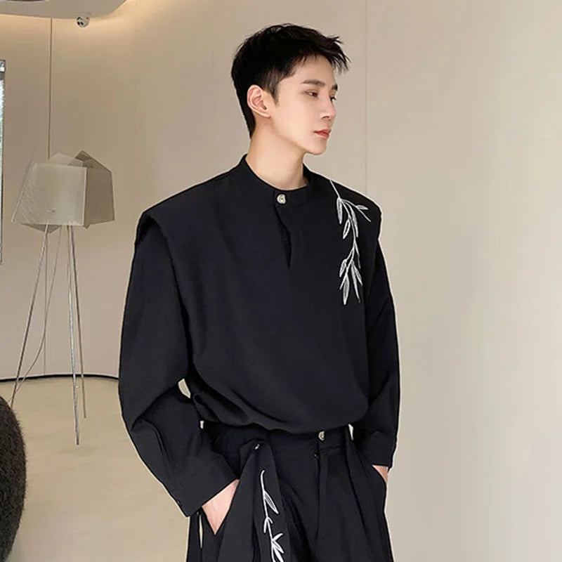 STREETFASH∞N Men's Two Piece Set Long Sleeve Shirt