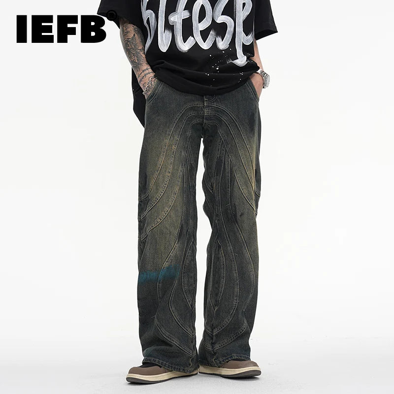 STREETFASH∞N Vintage Jeans Trendy Men's Trousers