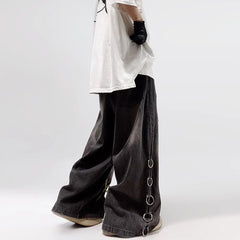 STREETFASH∞N Oversized Pocket Baggy Jeans For Men