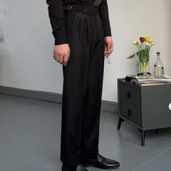 STREETFASH∞N Italian High Waist Men Pant