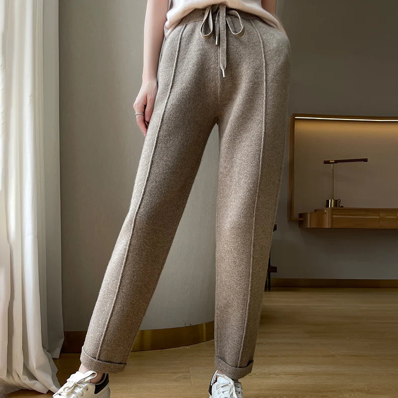 STREETFASH∞N Casual Knitted Pencil Pant