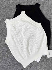 STREETFASH∞N Sexy Knitted Hollow Out Crop Tops