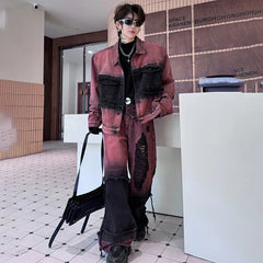 STREETFASH∞N Two-piece Sets Men's High Street Pants