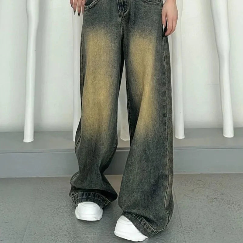 STREETFASH∞N High Waist Women Vintage Baggy Pants