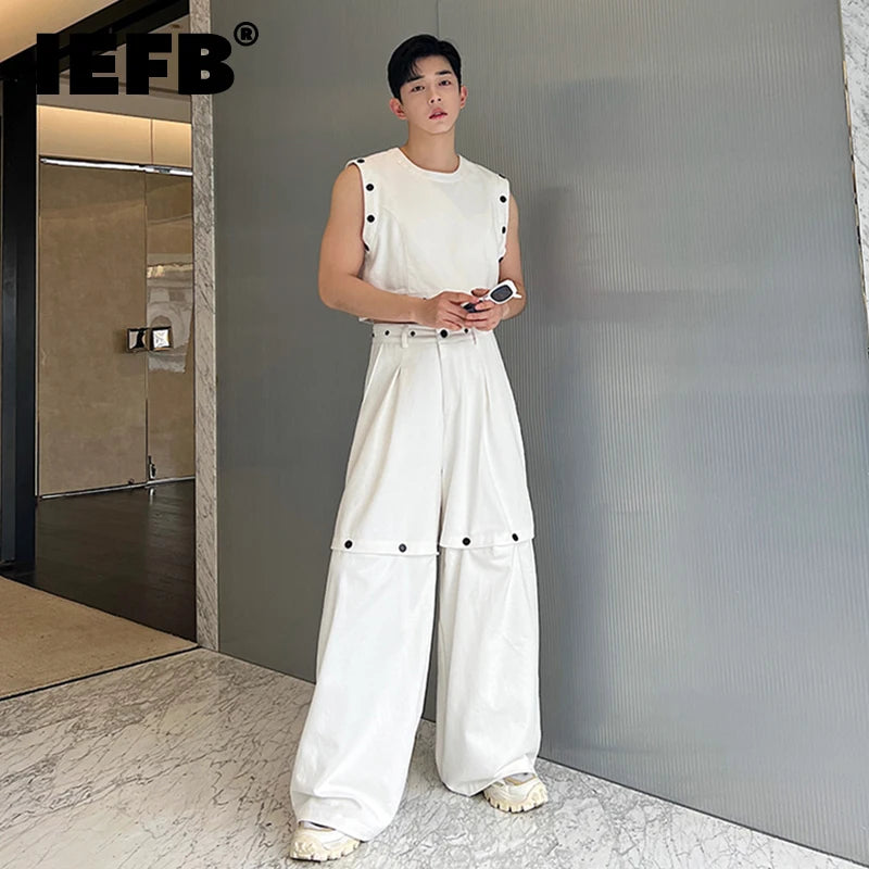 STREETFASH∞N Men's Two Piece Sleeveless Top