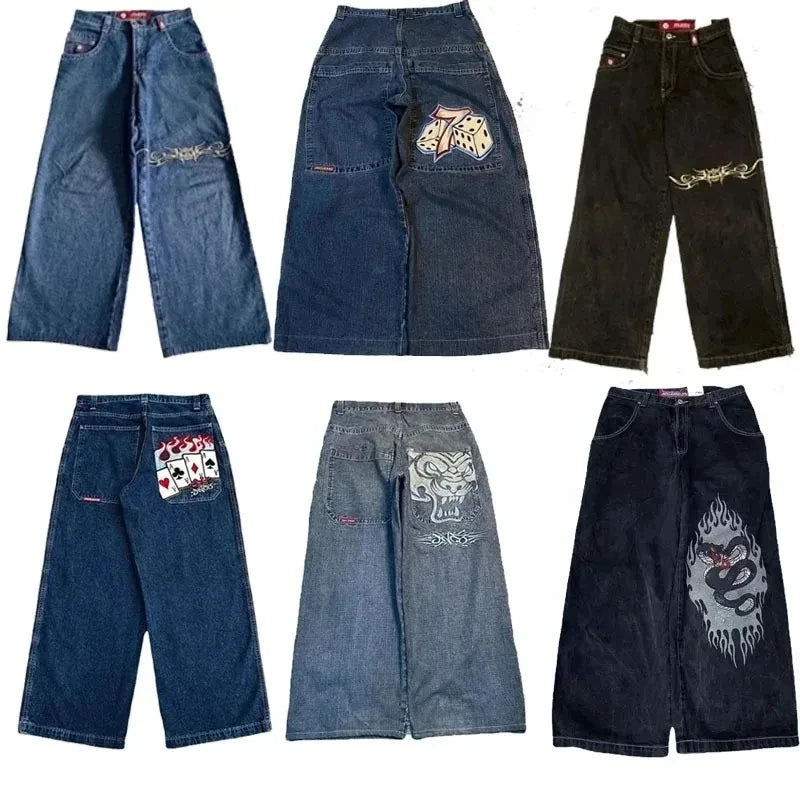 STREETFASH∞N High Quality Men Baggy Jean