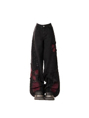 STREETFASH∞N High Waist Women Baggy Jean Pant