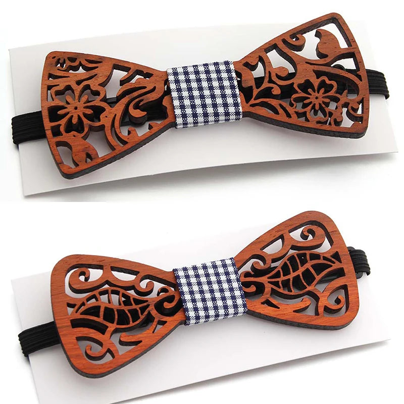 STREETFASH∞N Unisex Wooden Bow Ties